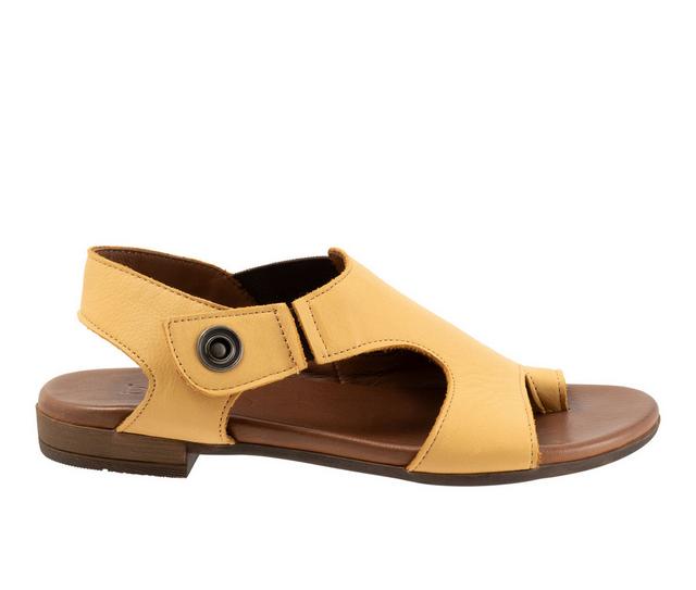Women's Bueno Tessie Sandals in Mustard color