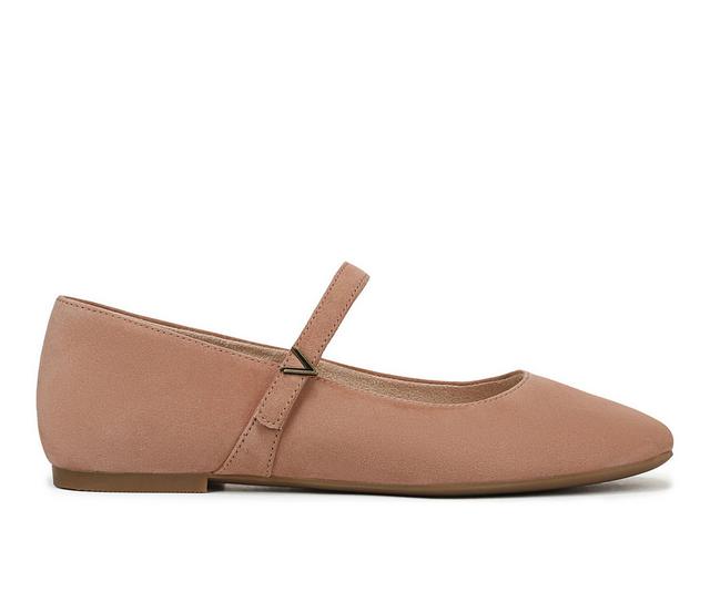 Women's Vionic Alameda Mary Jane Flats in Mocha color