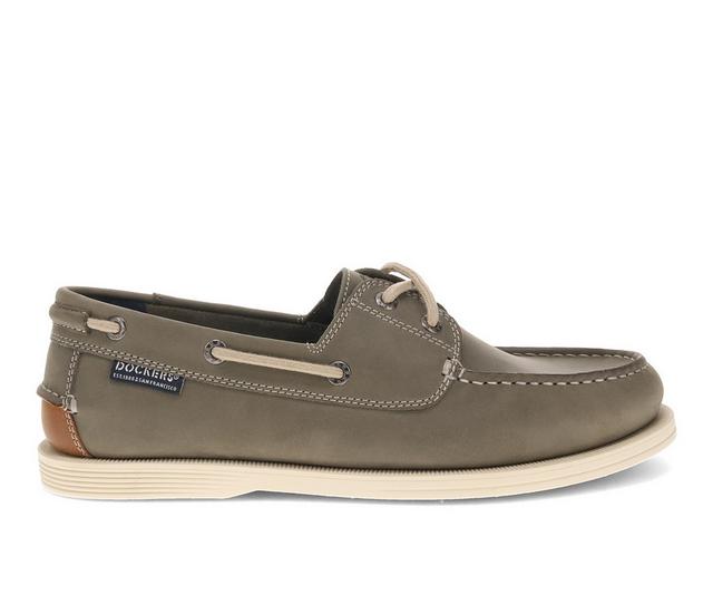 Men's Dockers Dennison Boat Shoes in Olive color