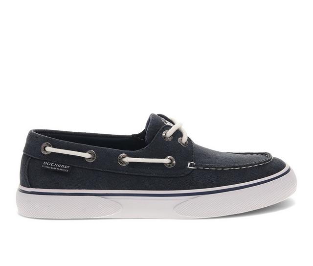 Men's Dockers Rowe Boat Shoes in Navy color