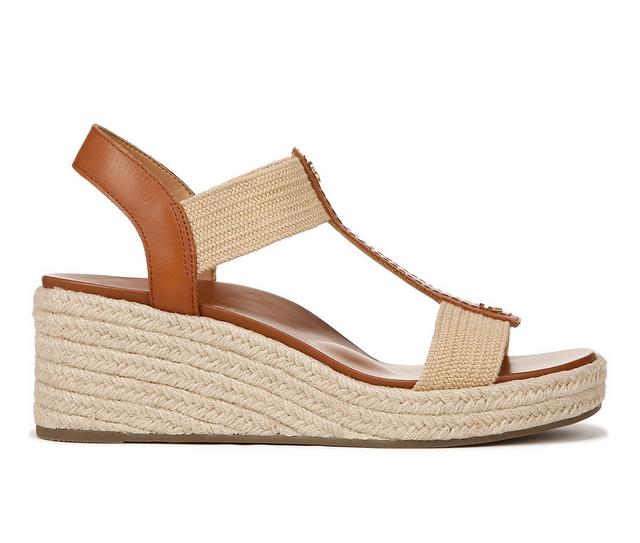 Women's Vionic Calera Wedges in Camel Brown color