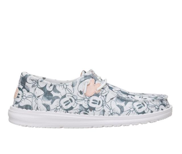 Women's HEYDUDE Wendy Minnie Mouse in Grey Multi color