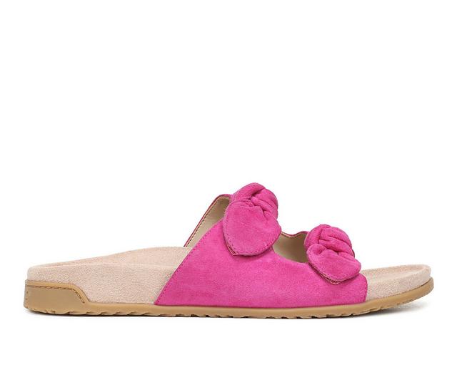 Women's Vionic Elara Footbed Sandals in Rose/Violet color