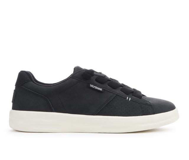 Women's HEYDUDE Karina Duo Classic Casual Shoes in Black color
