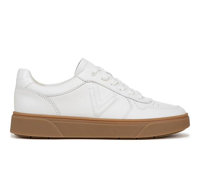 Women's Vionic Kimmie Court Sneakers in White/Gum color