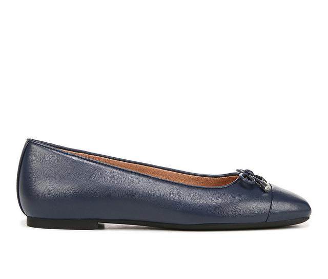 Women's Vionic Klara Flats in Navy color