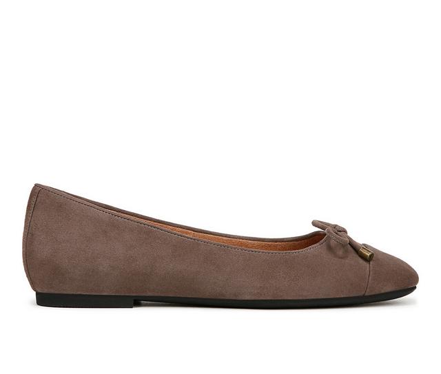 Women's Vionic Klara Flats in Driftwood color