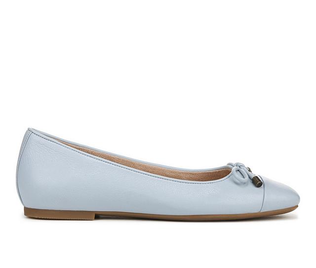 Women's Vionic Klara Flats in Blue Mist color