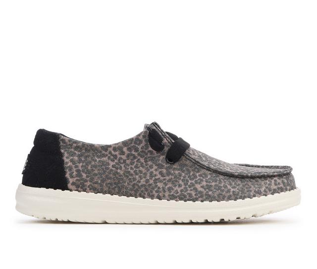 Women's HEYDUDE Wendy Sparkle Leopard in Leopard color