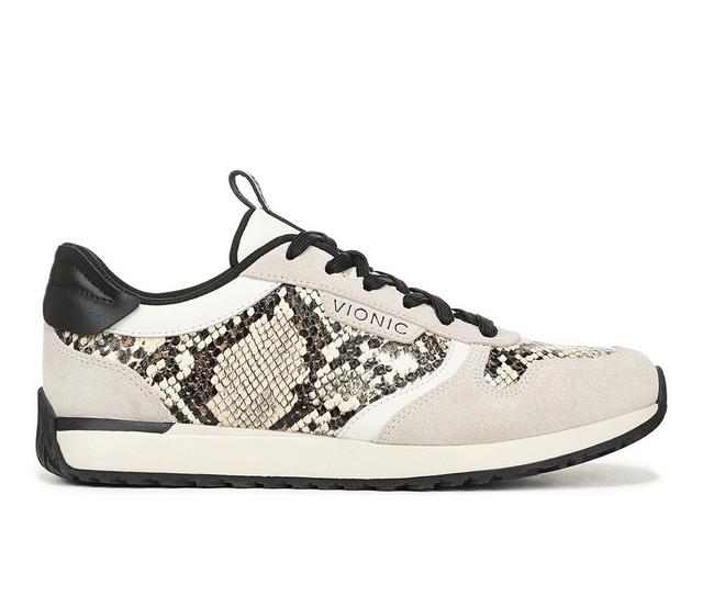 Women's Vionic Monarch Sneakers in Multi/Ivory color