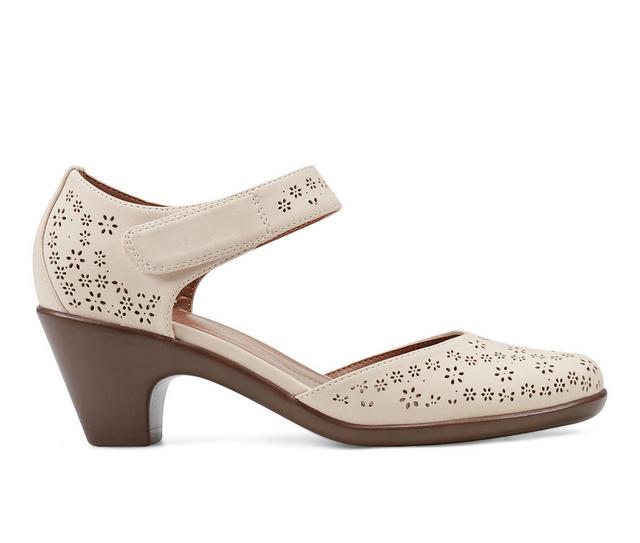 Women's Easy Spirit Caty Mary Jane Pumps in Light Natural color