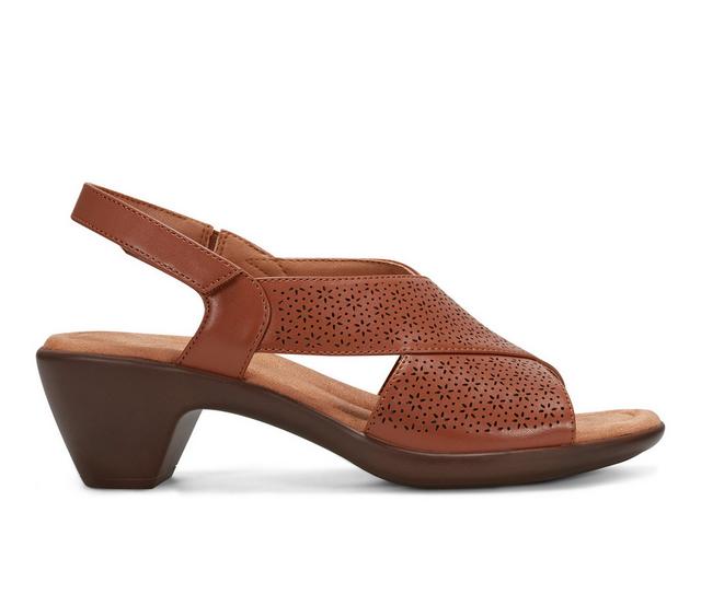 Women's Easy Spirit Cecee Pumps in Medium brown color