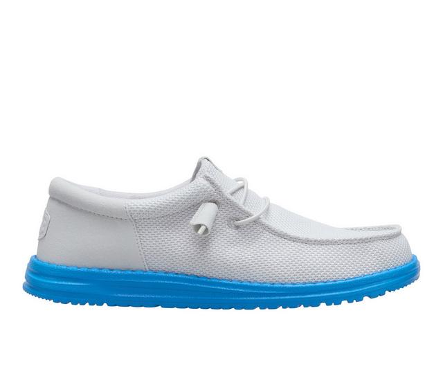 Men's HEYDUDE Wally Funk Pop Casual Shoes in Dawn Blue color