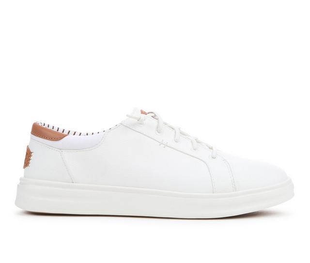 Men's HEYDUDE Paul Pro Classic Dress Shoes in White color