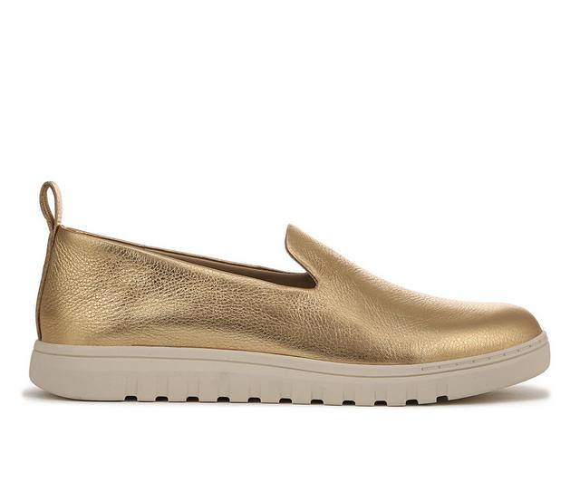Women's Vionic Uptown Willa Slip-On Sneakers in Gold color