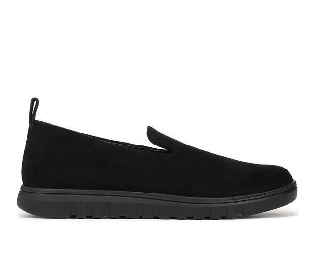 Women's Vionic Uptown Willa Slip-On Sneakers in Black Suede color