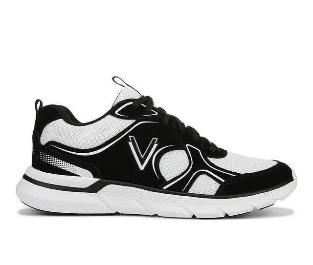Women's Vionic Walk Parkside Walking Shoes in Black/White color