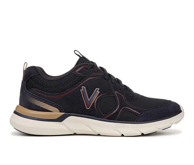 Women's Vionic Walk Parkside Walking Shoes in Navy color