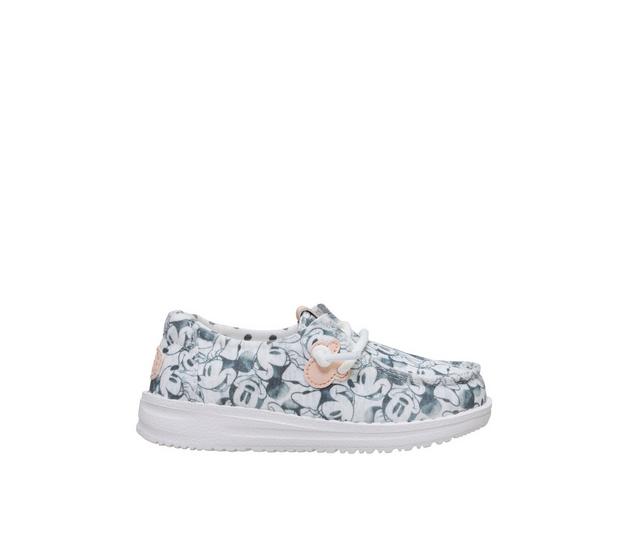 Kids' HEYDUDE Toddler Wendy Minnie Mouse in Grey/Multi color
