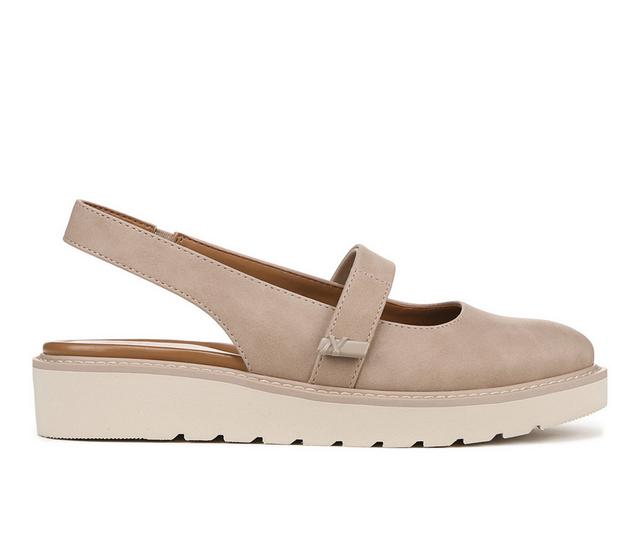 Women's Naturlizer Edison Mary Jane Shoes in Warm Taupe color