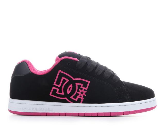 Women's DC Gaveler SE Skate Shoes in Black/Pink/Wht color