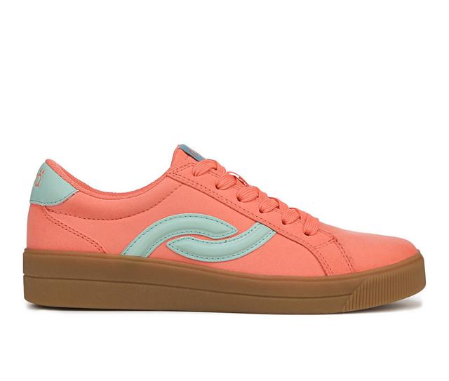 Women's Ryka Viv next Sneakers in Coral mint color