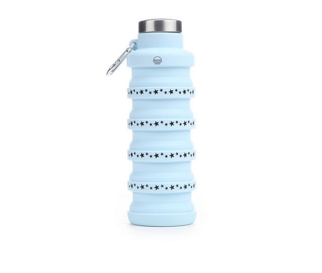 MAYIM HYDRATION Pattern Retractable Waterbottle in Blue Star color