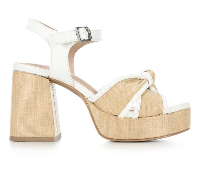 Women's MIA Roxie Dress Sandals in Natural / White color