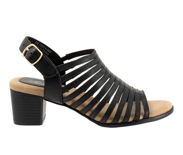 Women's Trotters Midge Dress Sandals in Black color