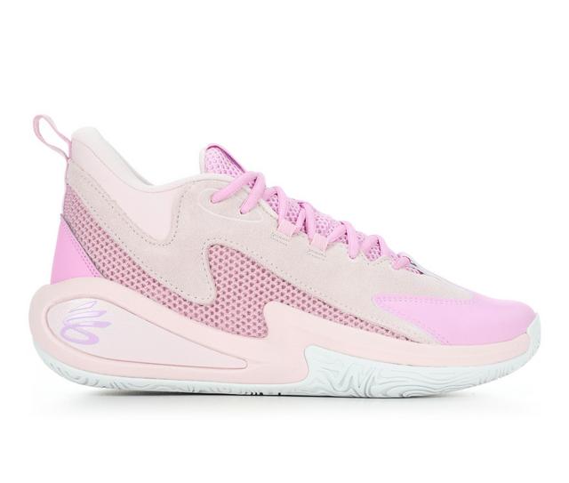 Men's Under Armour Curry 3Z 25 Basketball Shoes in Pink Dusk color