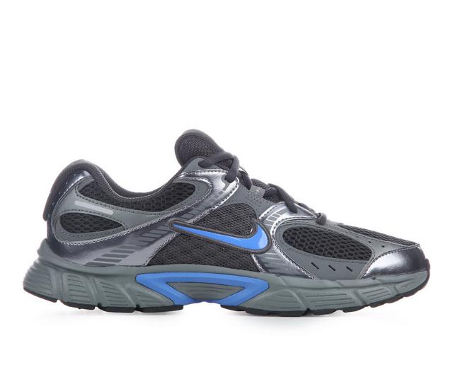 Kids' Nike Big Kid V5 RNR Running Shoes in Anth/Blu/Mtl/Gr color