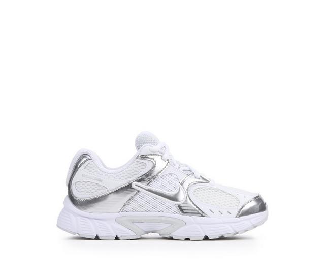 Kids' Nike Little Kid V5 RNR Running Shoes in White/Slvr/Plat color