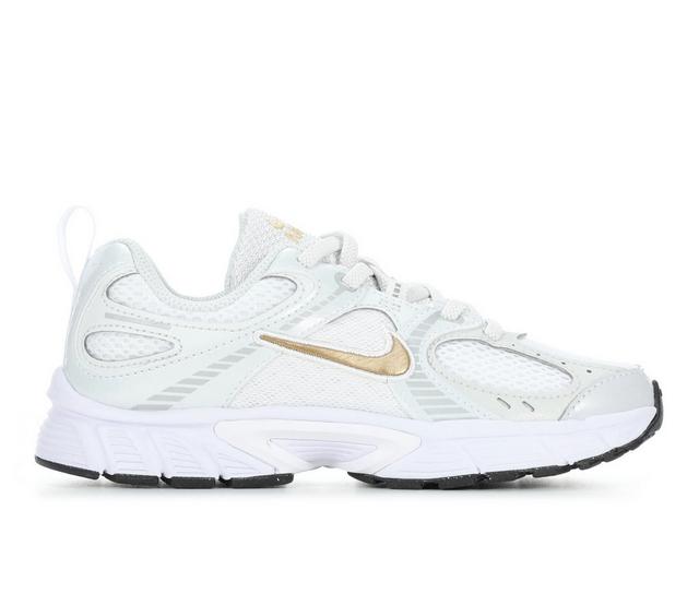 Kids' Nike Little Kid V5 RNR Running Shoes in Wht/Gold/Slvr color