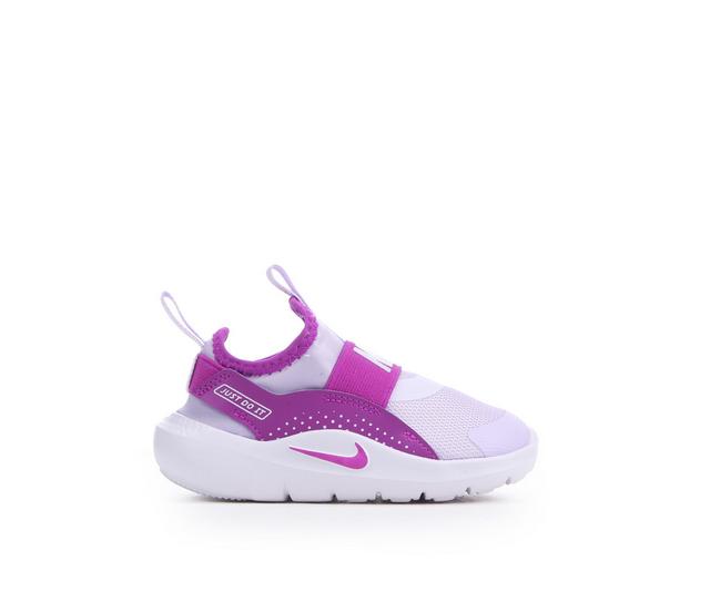 Girls' Nike Infant & Toddler Flex Runner 4 Running Shoes in Violet/Grape color