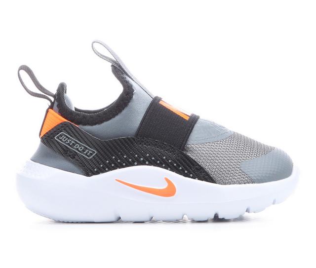 Boys' Nike Infant & Toddler Flex Runner 4 Running Shoes in Gry/Total Orng color