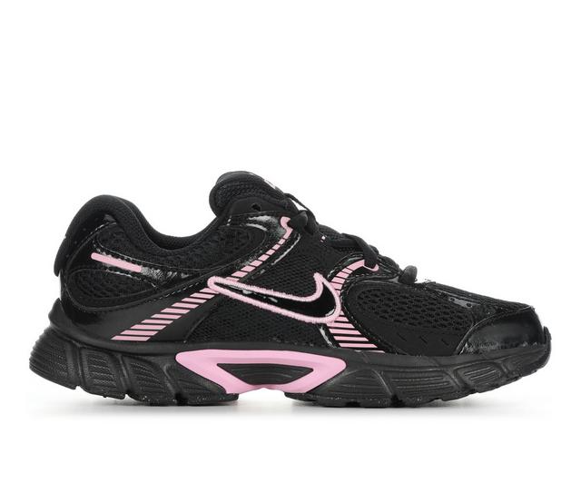 Kids' Nike Big Kid V5 Runner Running Shoes in Blk/Blk/Pink color