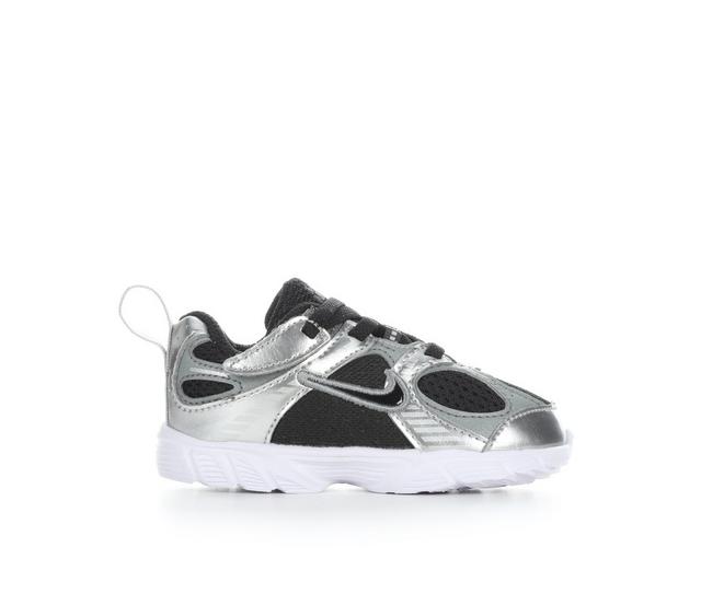 Kids' Nike Infant & Toddler V5 Runner Running Shoes in Blk/BLk/Smoke color