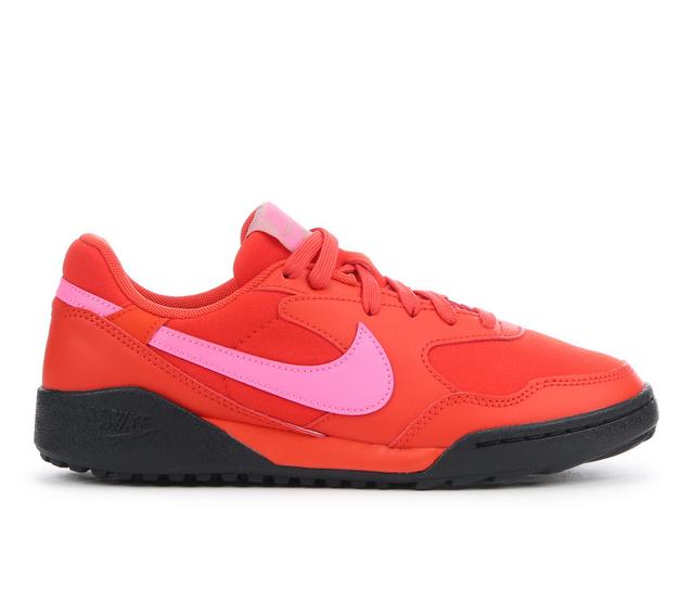 Girls' Nike Terra Manta Gradeschool Girls Running Shoes in PicanteRed/Pink color