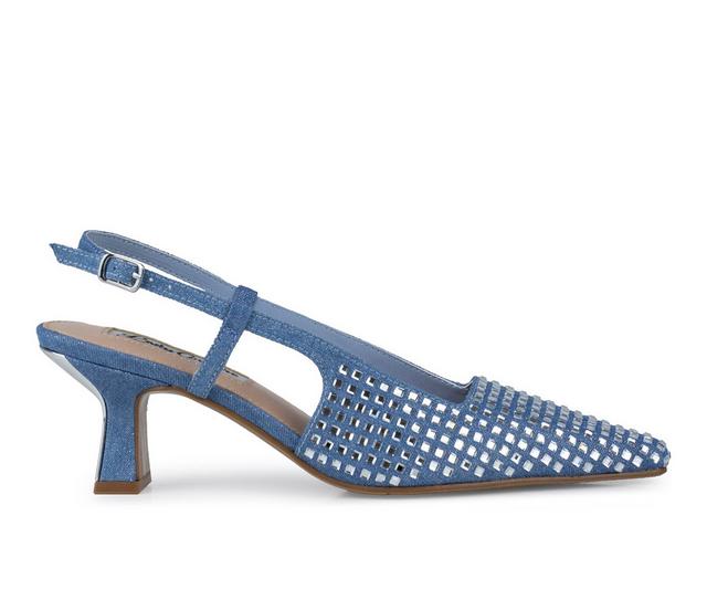 Women's Lady Couture Shana Pumps in Blue Denim color