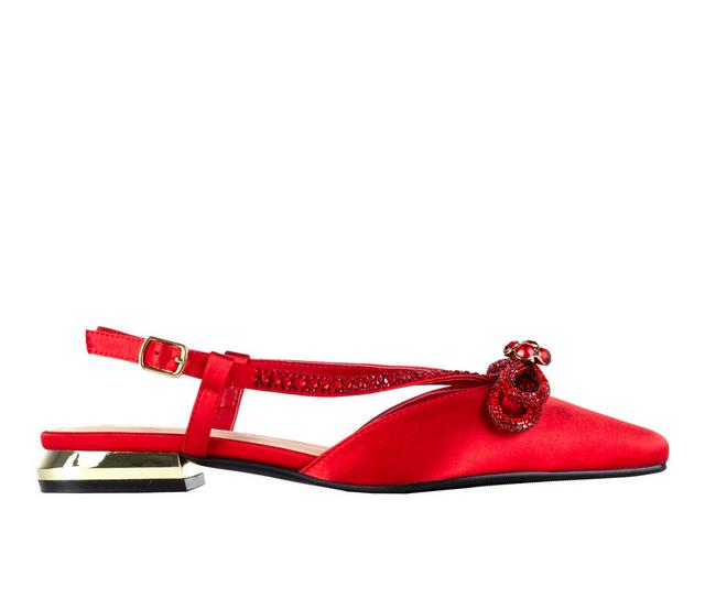 Women's Lady Couture Kendal Special Occasion Shoes in Red color