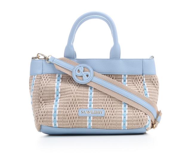 Sam & Libby Junie Picnic Crossbody Handbag in Beige color