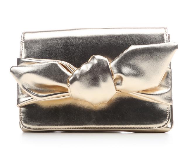 Sam & Libby Alani Bow Clutch in Gold color