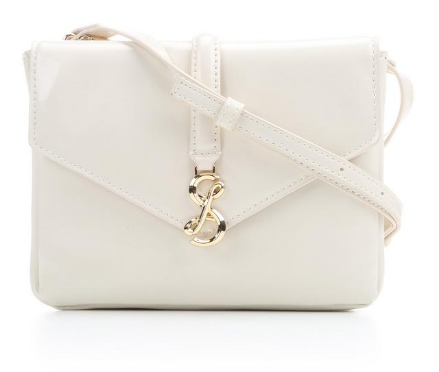 Sam & Libby Brielle Crossbody Handbag in Off White color