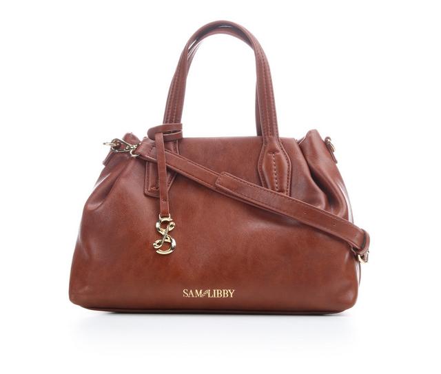 Sam & Libby Dina Satchel Handbag in Brown color
