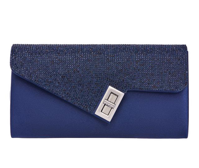 Lady Couture Vanessa Clutch Bags in Navy color