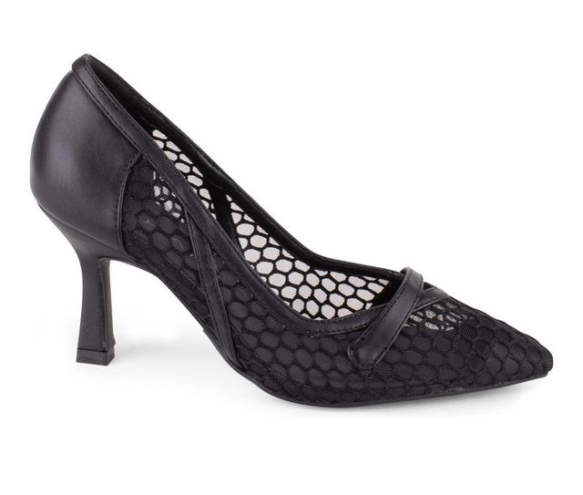 Women's Tahari Duomo Pumps in BLACK color