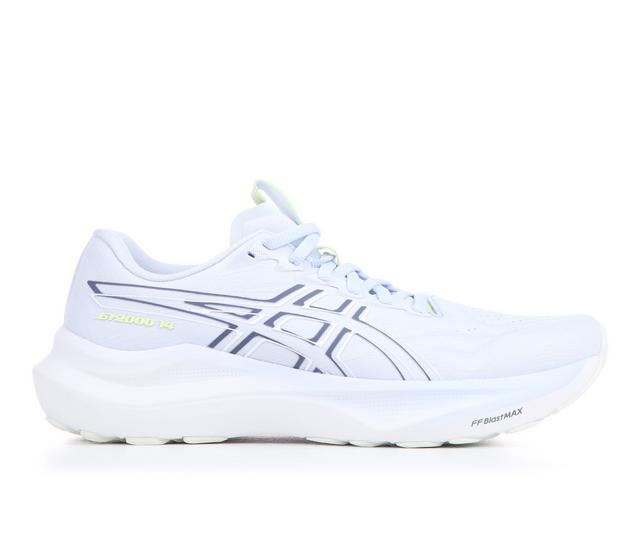Women's ASICS GT2000 14 Running Shoes in Blue Fog color
