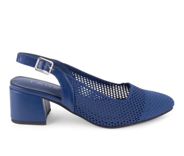 Women's Tahari Pisa Pumps in Navy color