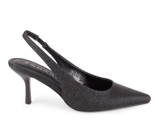 Women's Tahari Pyramid Pumps in Black color