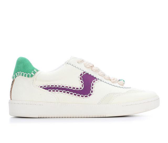 Women's Dolce Vita Notice Stitch Casual Sneakers in White Multi color